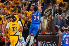 爱游戏娱乐 -包含国际比赛日俄克拉荷马雷霆调整名单以备NBA总决赛，伤情更新环节打磨，信心回归，控场能力受关注的词条